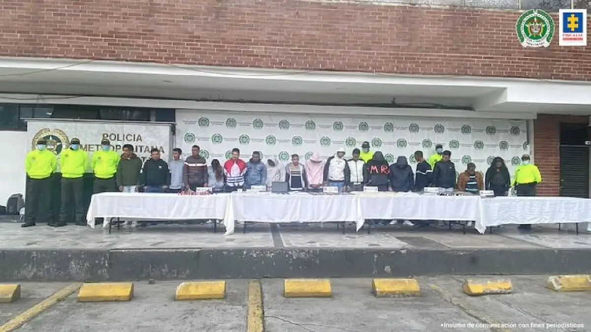 EL TREN DE ARAGUA se descarrila: presos 19 de sus integrantes en Bogotá