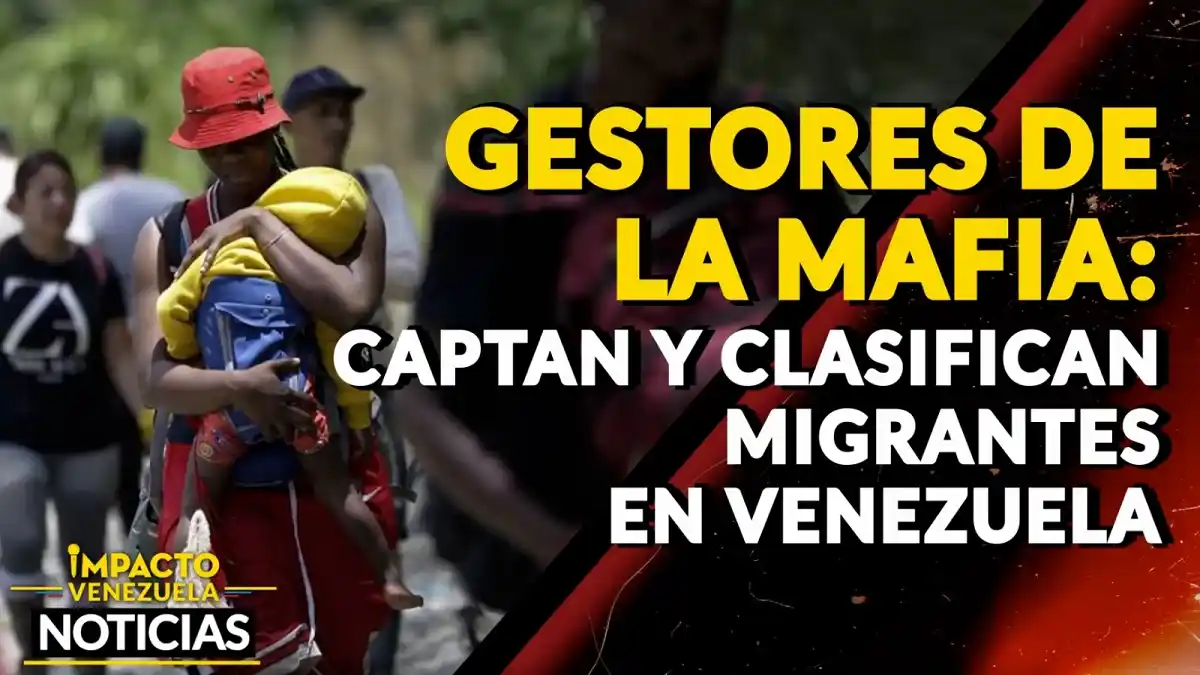 GESTORES DE LA MAFIA: captan y clasifican migrantes en Venezuela- VIDEO