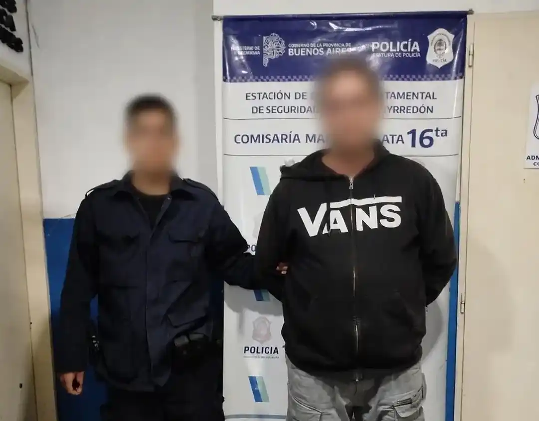 Un hombre fue aprehendido por sustraer un televisor del domicilio de su ex pareja