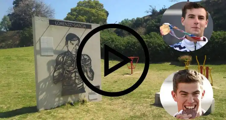 [VIDEO] Día del Deportista sampedrino: De las medallas de Cittadini y Rossi a la escultura de Lorenzo García en la Plazoleta del Deporte