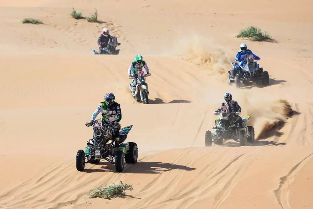 Dakar 2023: a poco de terminar la competencia, un bonaerense se ubica en el podio