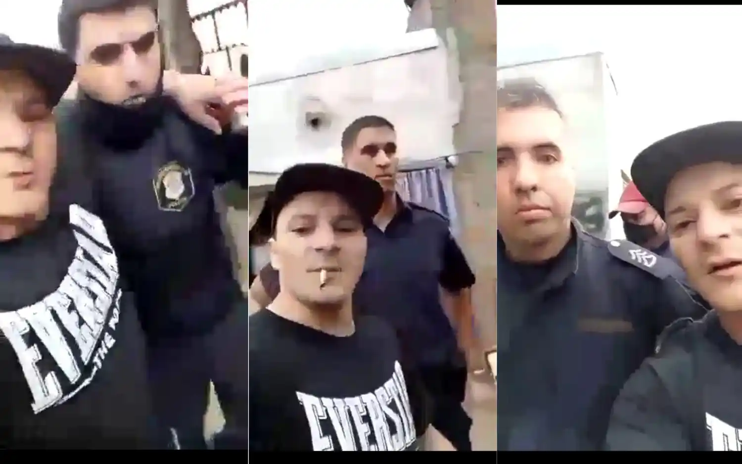 "Putos, giles, parásitos": Expresidiario expuso el miedo de la policía durante un allanamiento en Florentino Ameghino