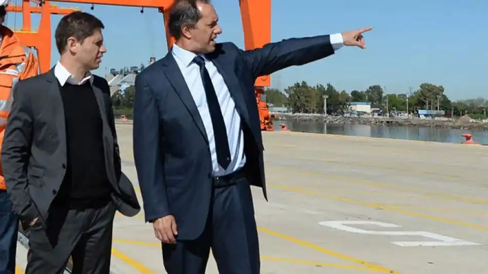 Kicillof se reúne con Scioli en Brasil buscando promover intercambios comerciales con el país vecino