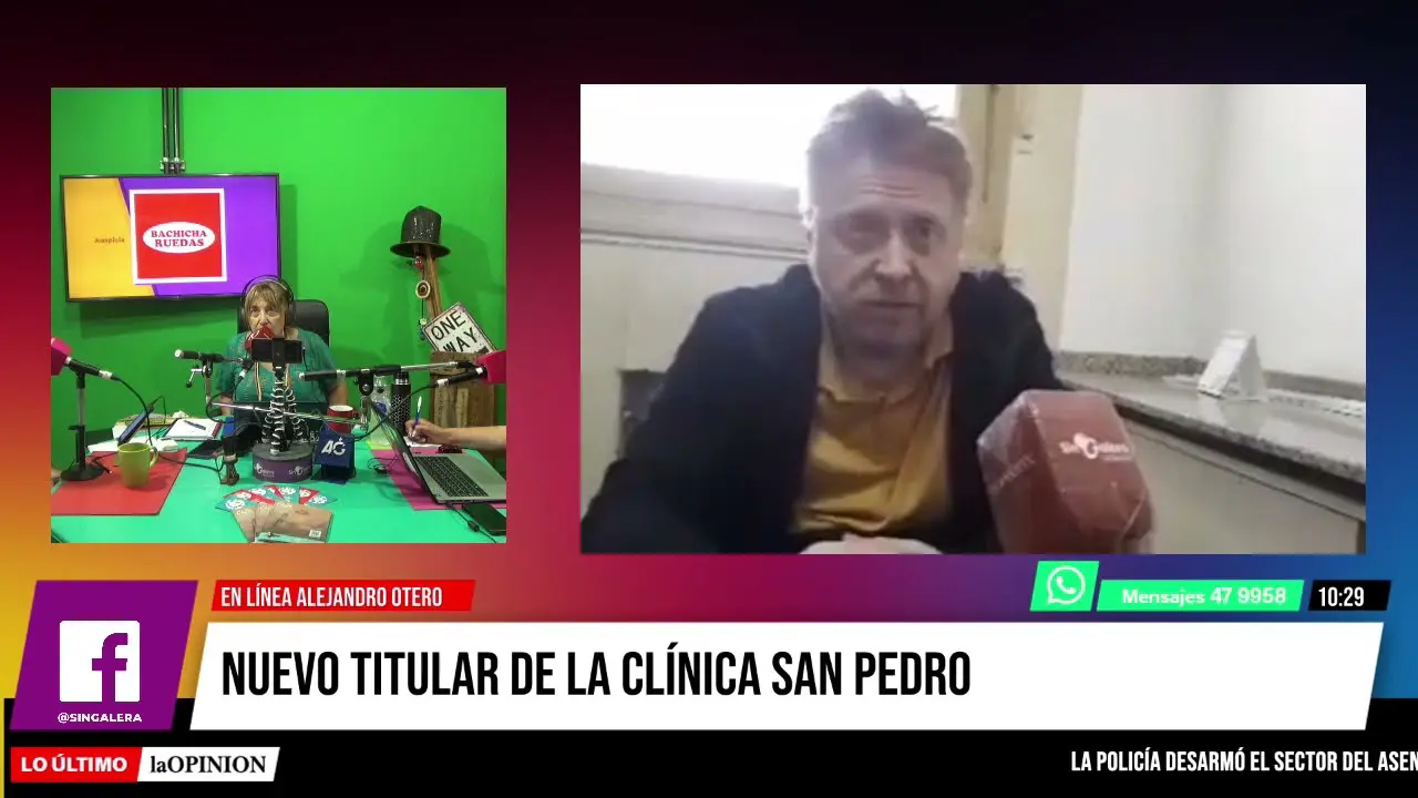 El nuevo titular de la Clínica San Pedro aseguró que quieren recuperar la cápita, pero que pueden funcionar sin Pami