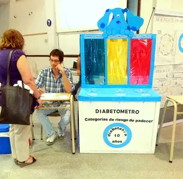 Bromatología concientizó con el diabetómetro para prevenir la enfermedad