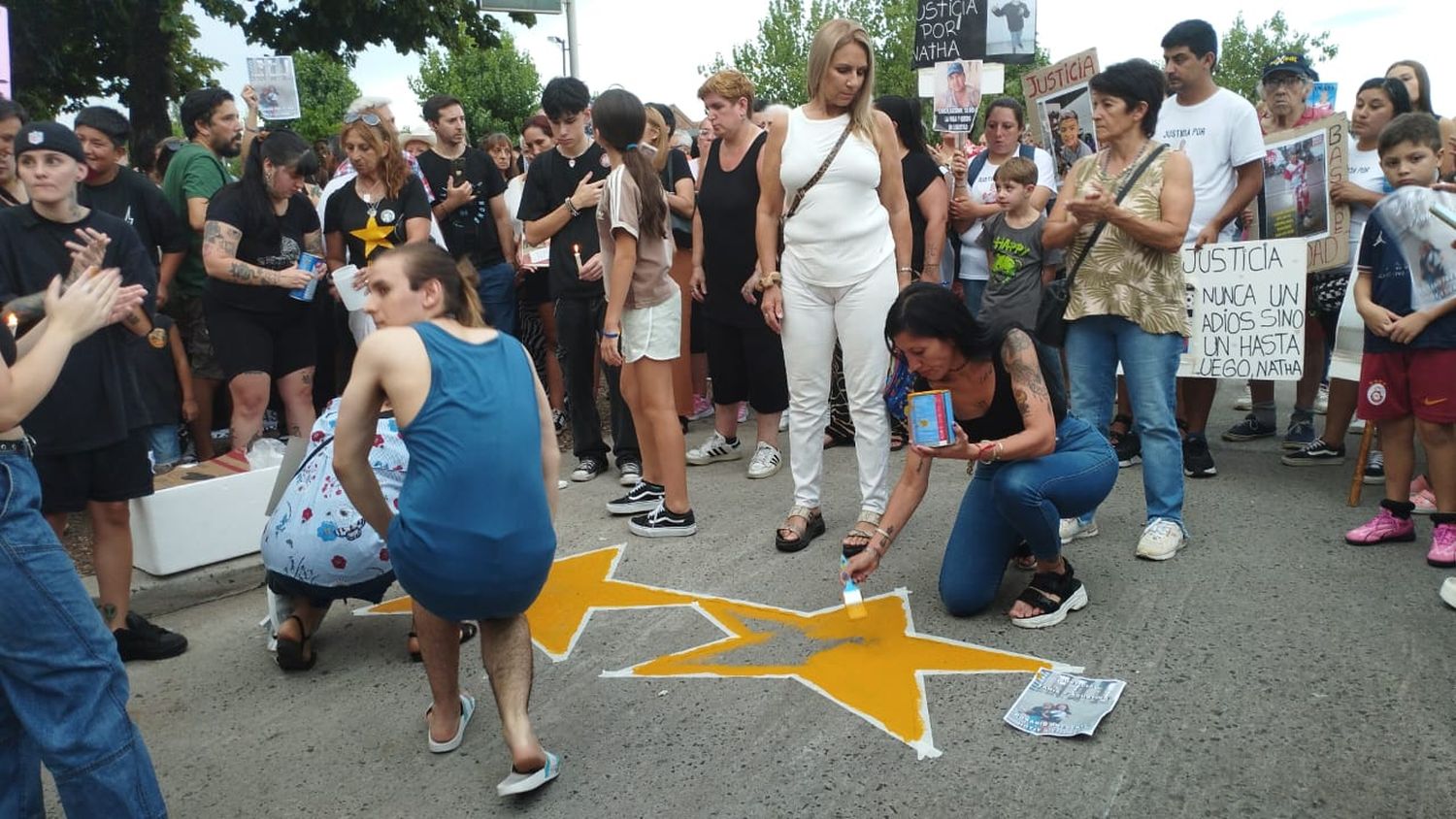 Siniestro fatal en la costanera central: se realizó la marcha por Tania y Agus