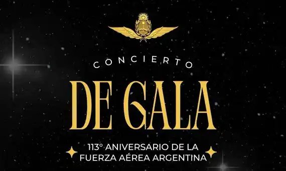 Concierto de gala en el Centro Cultural Universitario por el aniversario de la Fuerza Aérea