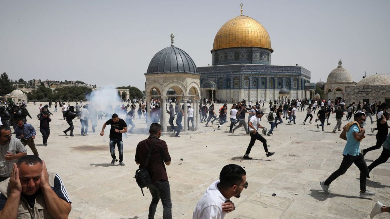 Israel y Hamas cumplen el alto al fuego, pero hubo represión y choques en Jerusalén