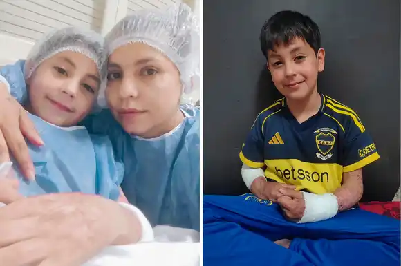 Eliana necesita ayuda: “Loan tiene miedo, pero sigue fuerte; confío en Dios en que va a recuperar su bracito”