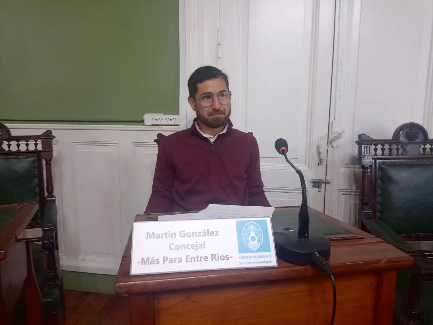 Martín González concejal
