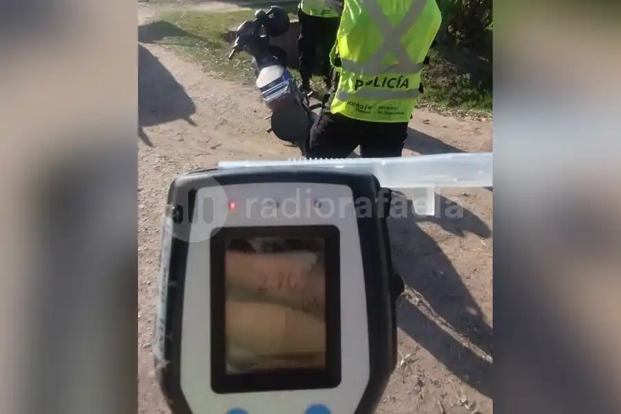 Provincia labró casi 200 actas por alcoholemia positiva