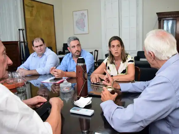 Autoridades provinciales recibieron a representantes de la Federación Agraria Argentina