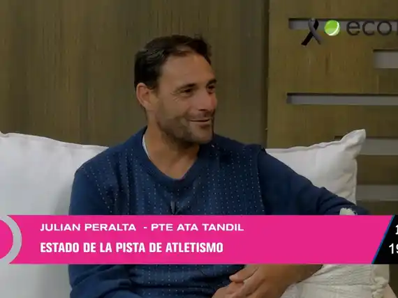 Avanzan las obras en la pista de atletismo para su certificación