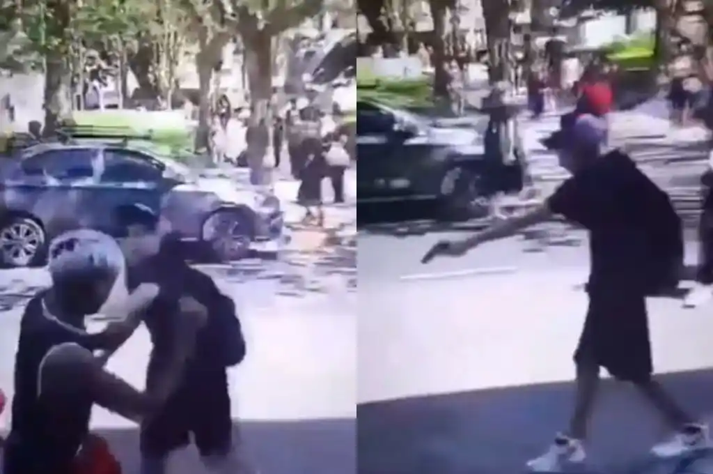 Capturas de pantalla tomadas del video