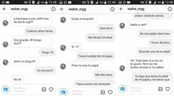 Ya no se puede acceder a las cuentas del cura Maggiolo en las redes