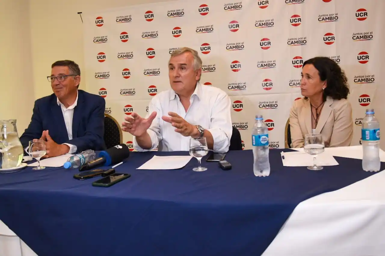 Gerardo Morales en Bahía Blanca: "No van los presidentes que no tengan el carácter de resolver los problemas"