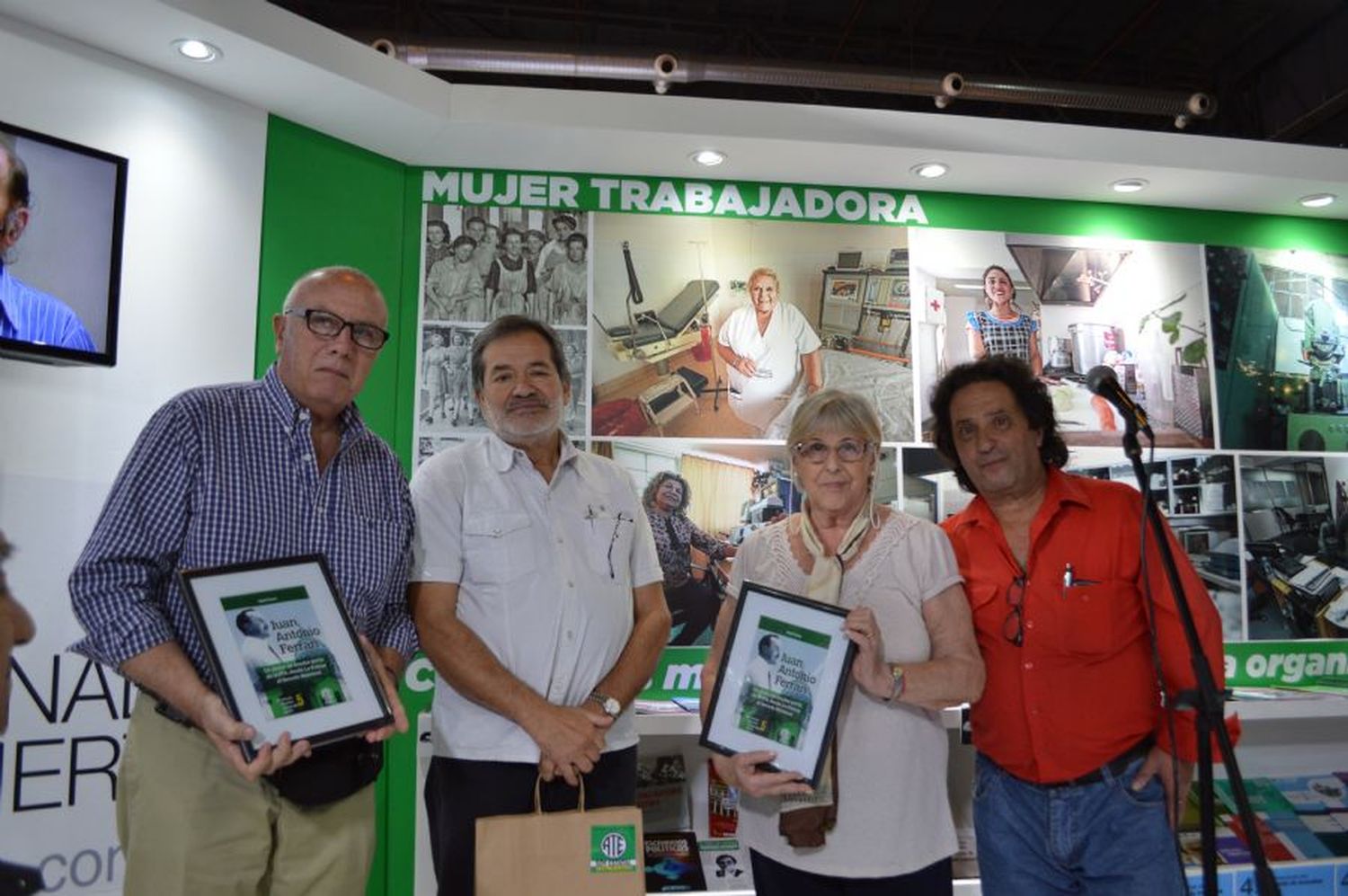 Se presentó en la Feria del Libro la Colección ‘Historias Recuperadas de ATE’