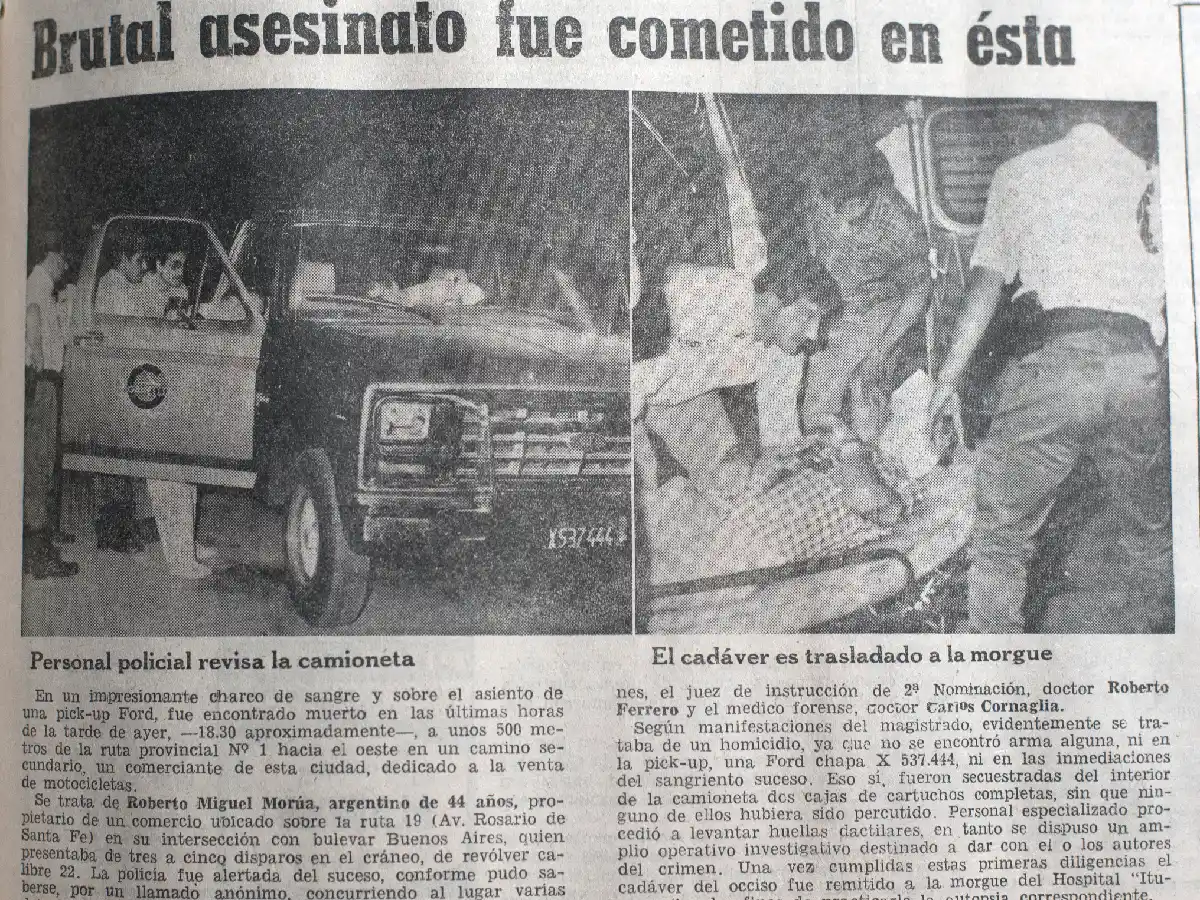 Crímenes sin resolver en los ochenta: el caso Roberto Morúa   