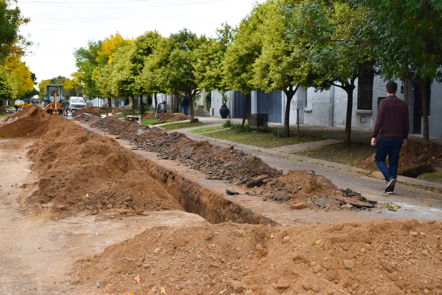 Más del 30 % de los vecinos ya están en condiciones de conectarse al servicio.