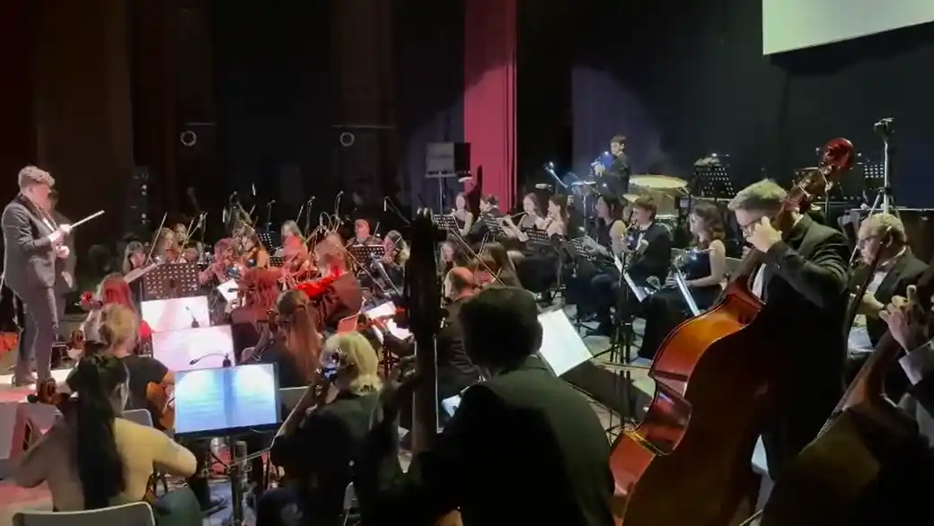 La Escuela Municipal de Música brilló en el Cine Belgrano