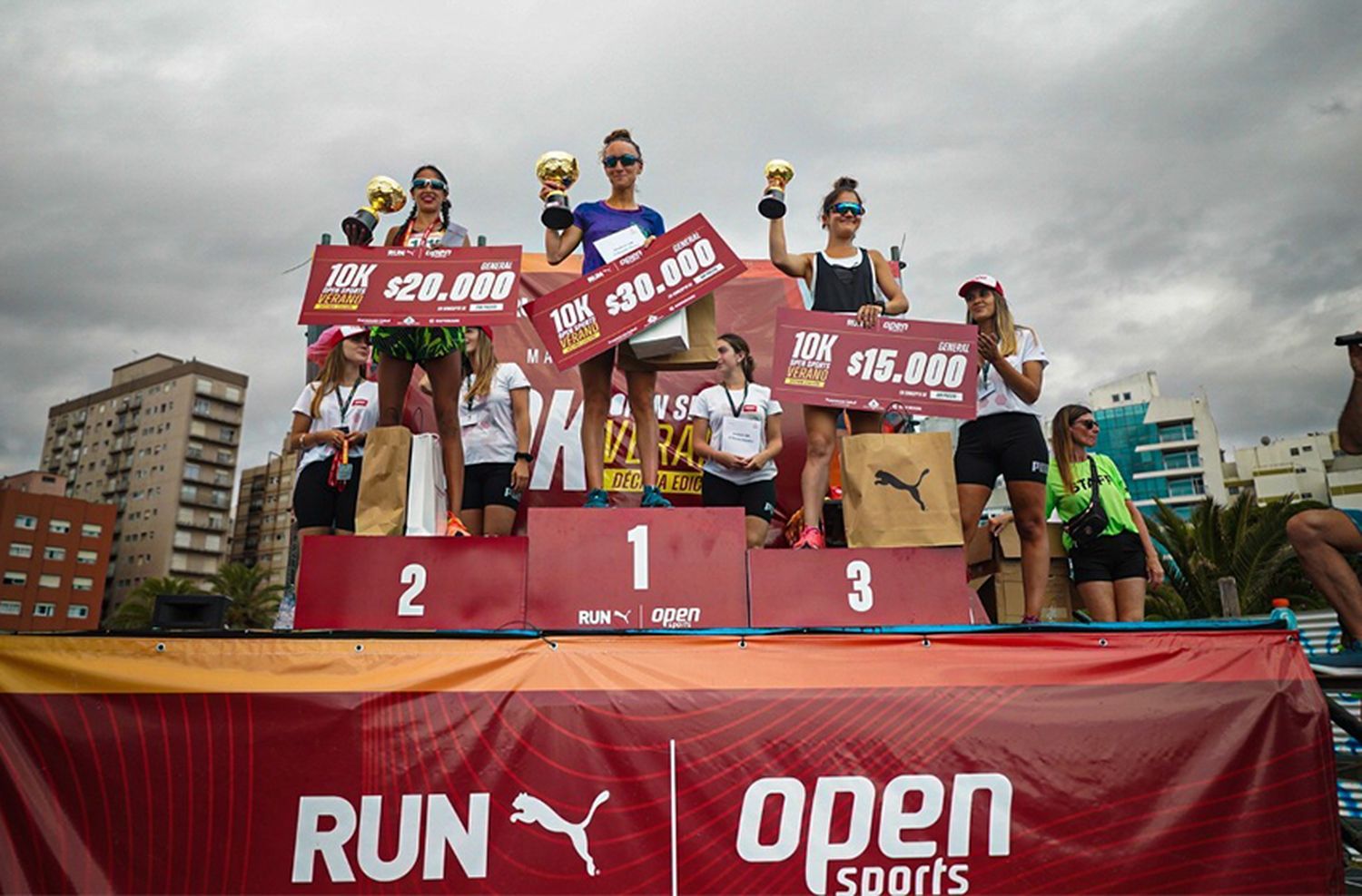 Funaro y Borelli, los grandes protagonistas de la carrera 10 K Open Sports Puma