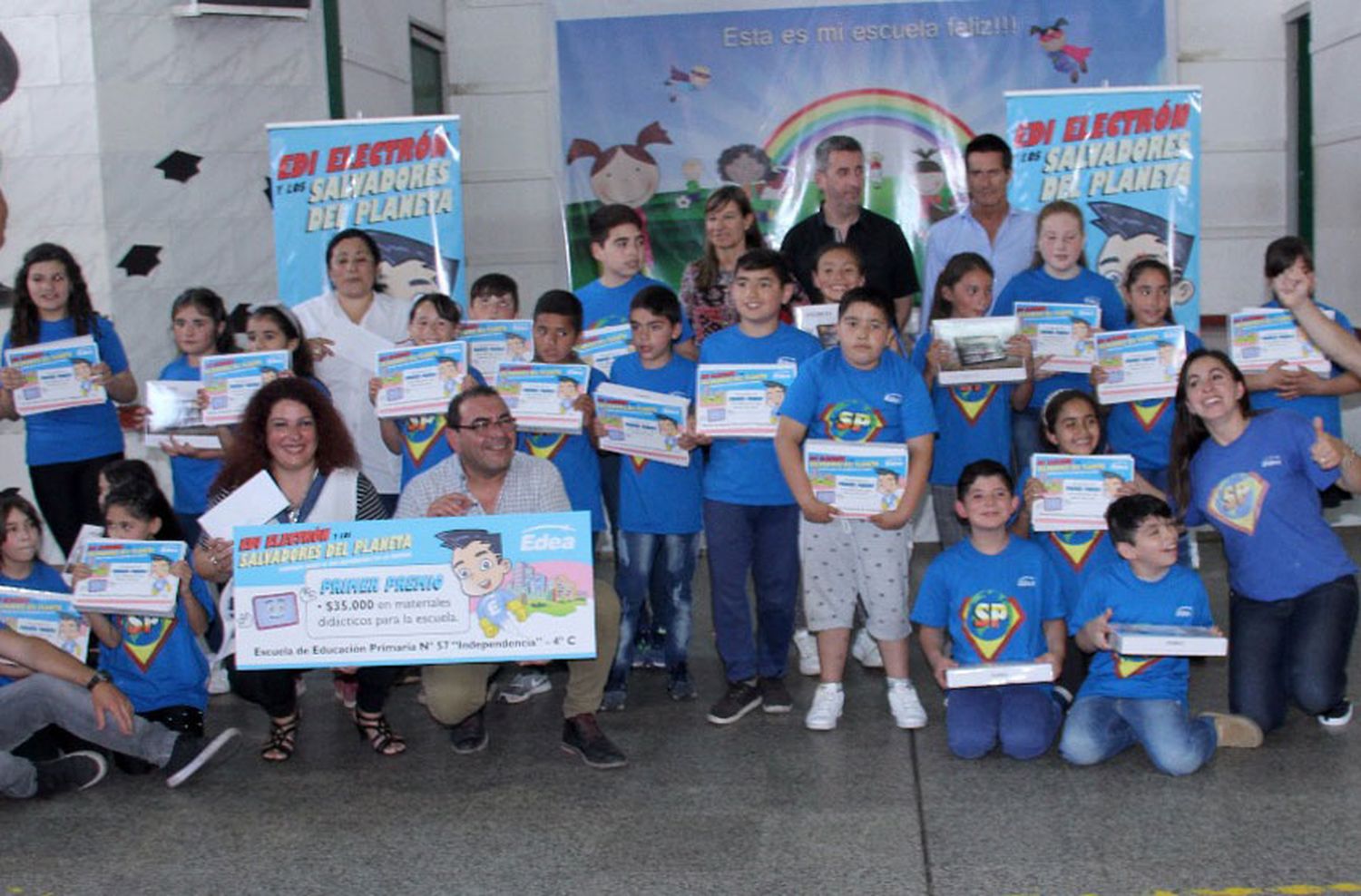EDEA premió a los ganadores de "Uso responsable de la energía"