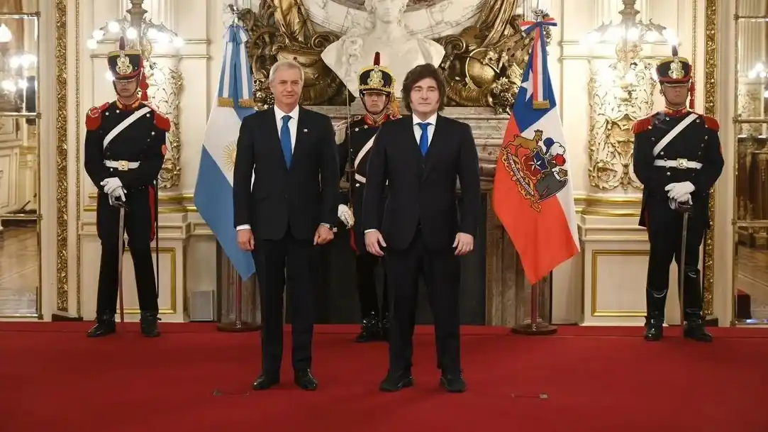 José Antonio Kast y Javier Milei.