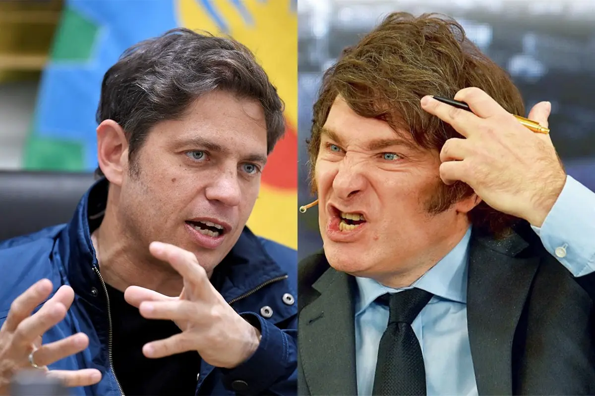 Axel Kicillof le respondió a Javier Milei.