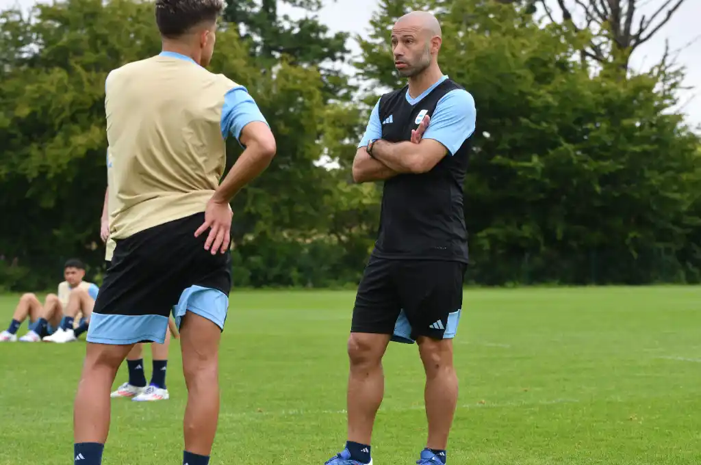 La Selección argentina Sub-23 debuta en los Juegos Olímpicos: el 11 que enfrentaría a Marruecos.