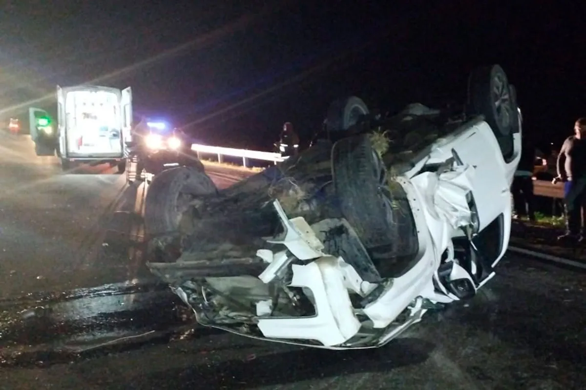 Tragedia en Ruta 12: falleció un joven de 28 años y hay otras 5 personas graves
