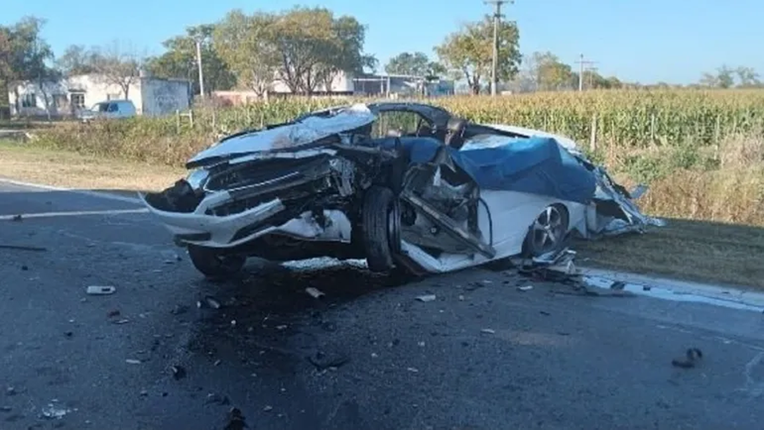 Tragedia: una familia completa murió en un violento choque