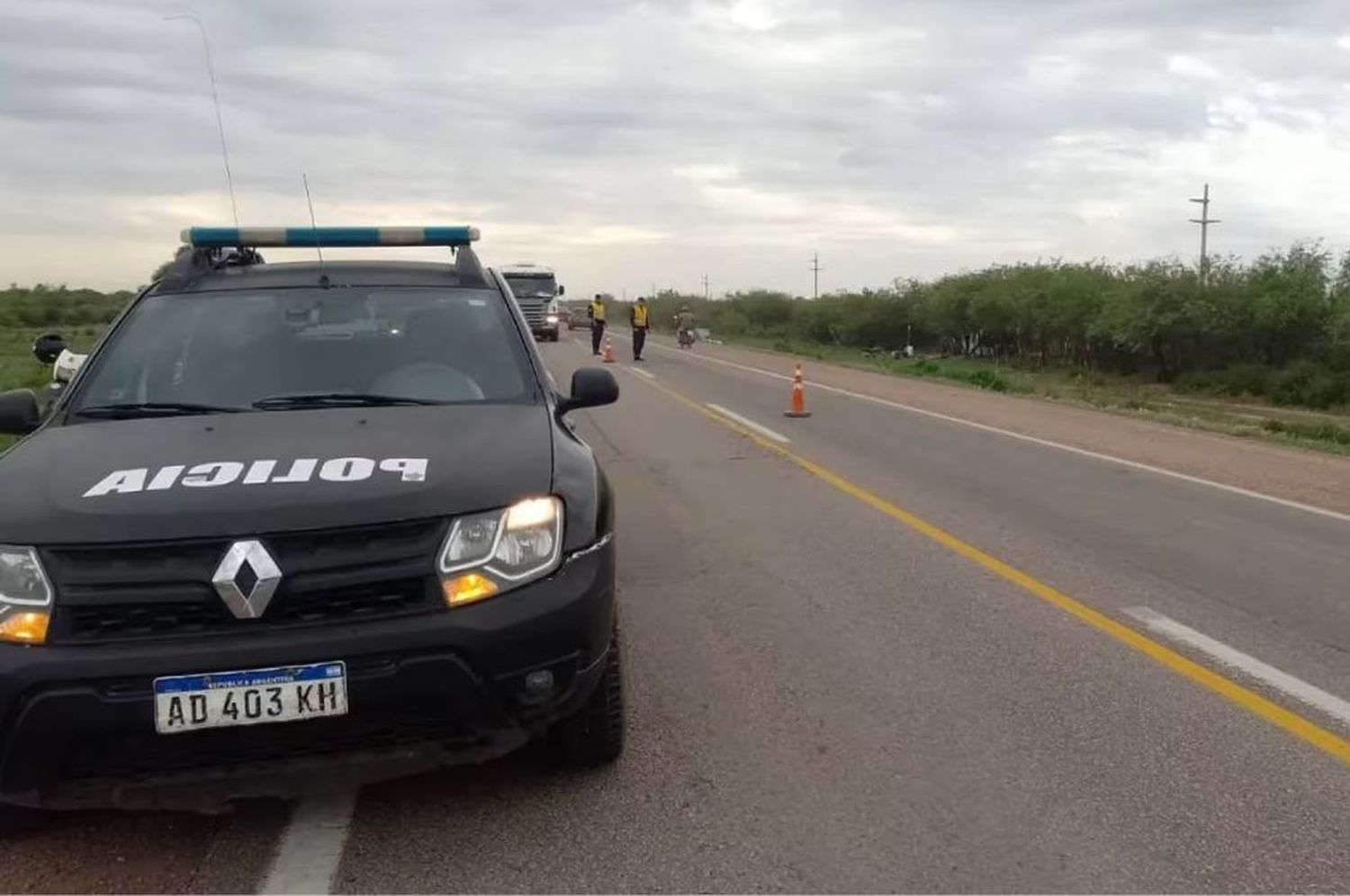Accidente en ruta 34