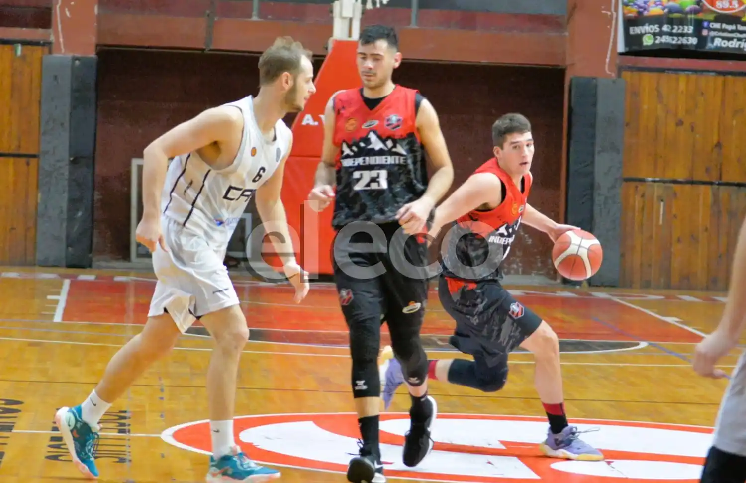 Bautista Pedone Diez y Marcos Bustos, protagonistas de Independiente.