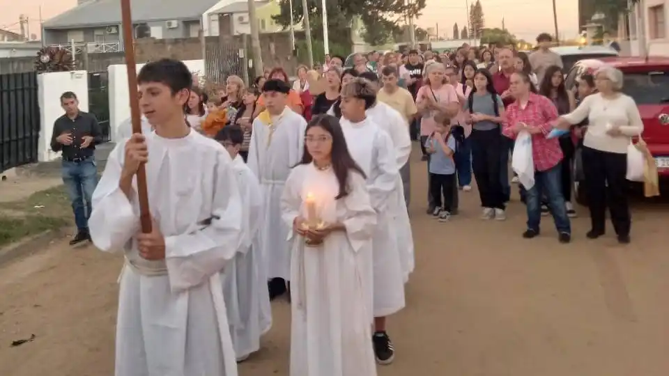 La comunidad de Nuestra Señora del Valle celebró su fiesta patronal en Concordia