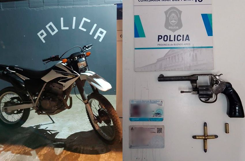 Detienen a motochorros: uno de ellos es menor
