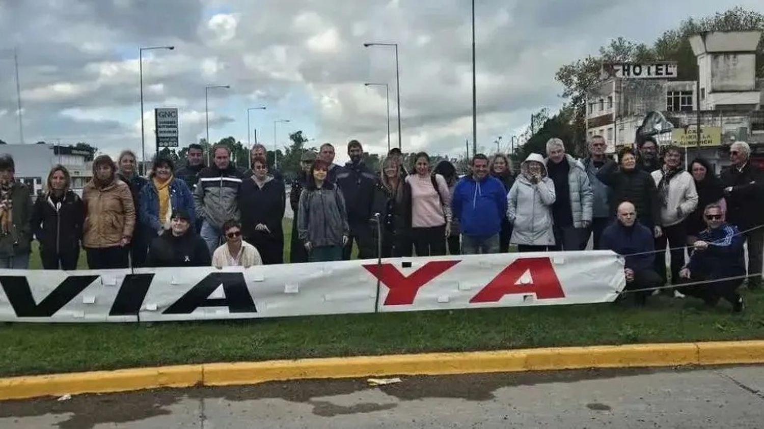 Los vecinos siguen reclamando por la autovia