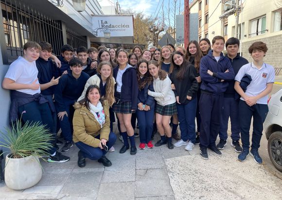 Alumnos de la escuela del Socorro visitaron La Opinión