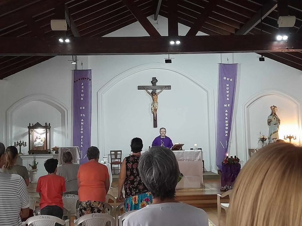 ¡Primer domingo de adviento en capilla Nuestra Señora de la Merced