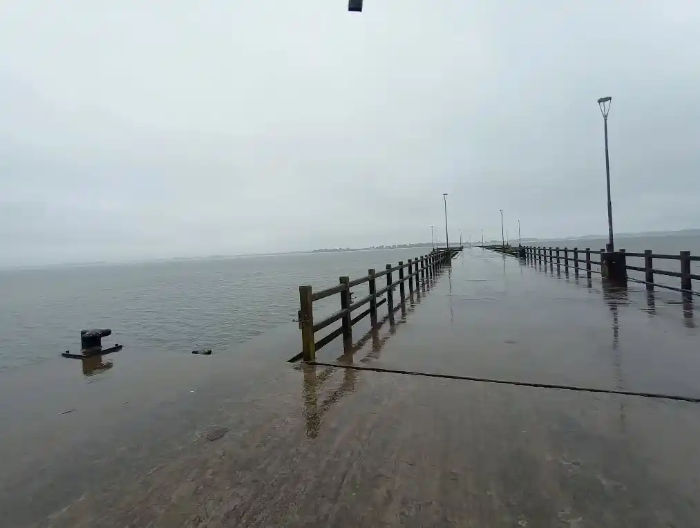 Intensas lluvias en toda la región, sin evacuados en Chascomús