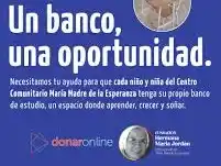 La campaña de la Fundación Hermana Jordán "un banco, una oportunidad" para equipar sus salones