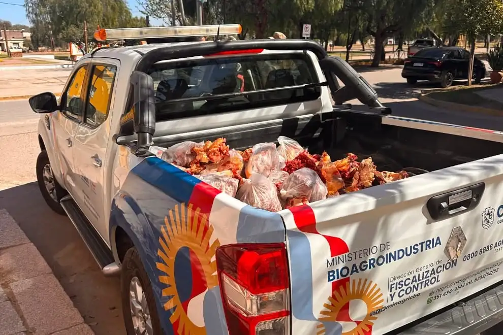 Decomisaron 300 kilos de productos cárnicos en operativos realizados en Alicia y Quilino