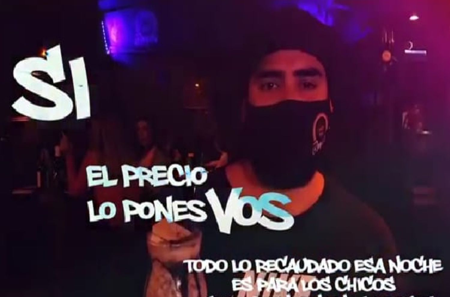 Bar lanza novedosa iniciativa y todo lo recaudado va a los empleados: comés, tomás y el precio lo pones vos