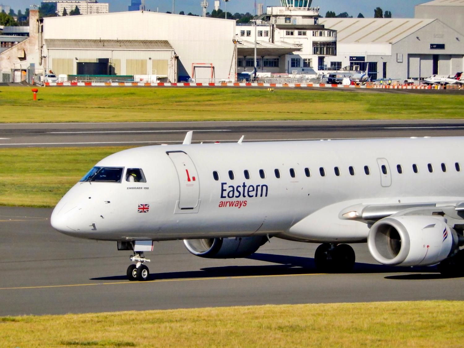Embraer E190 de Eastern Airways - Reino Unido (Foto: CeriBreeze via DepositPhotos.com)