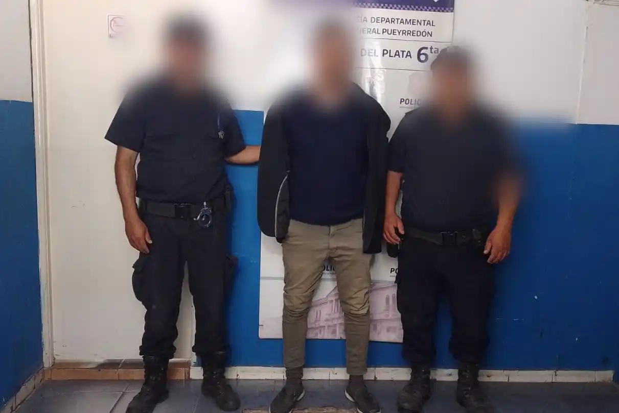 El imputado saltó el paredón lindero a la casa para acceder al interior del domicilio ubicado en Amaya 800.