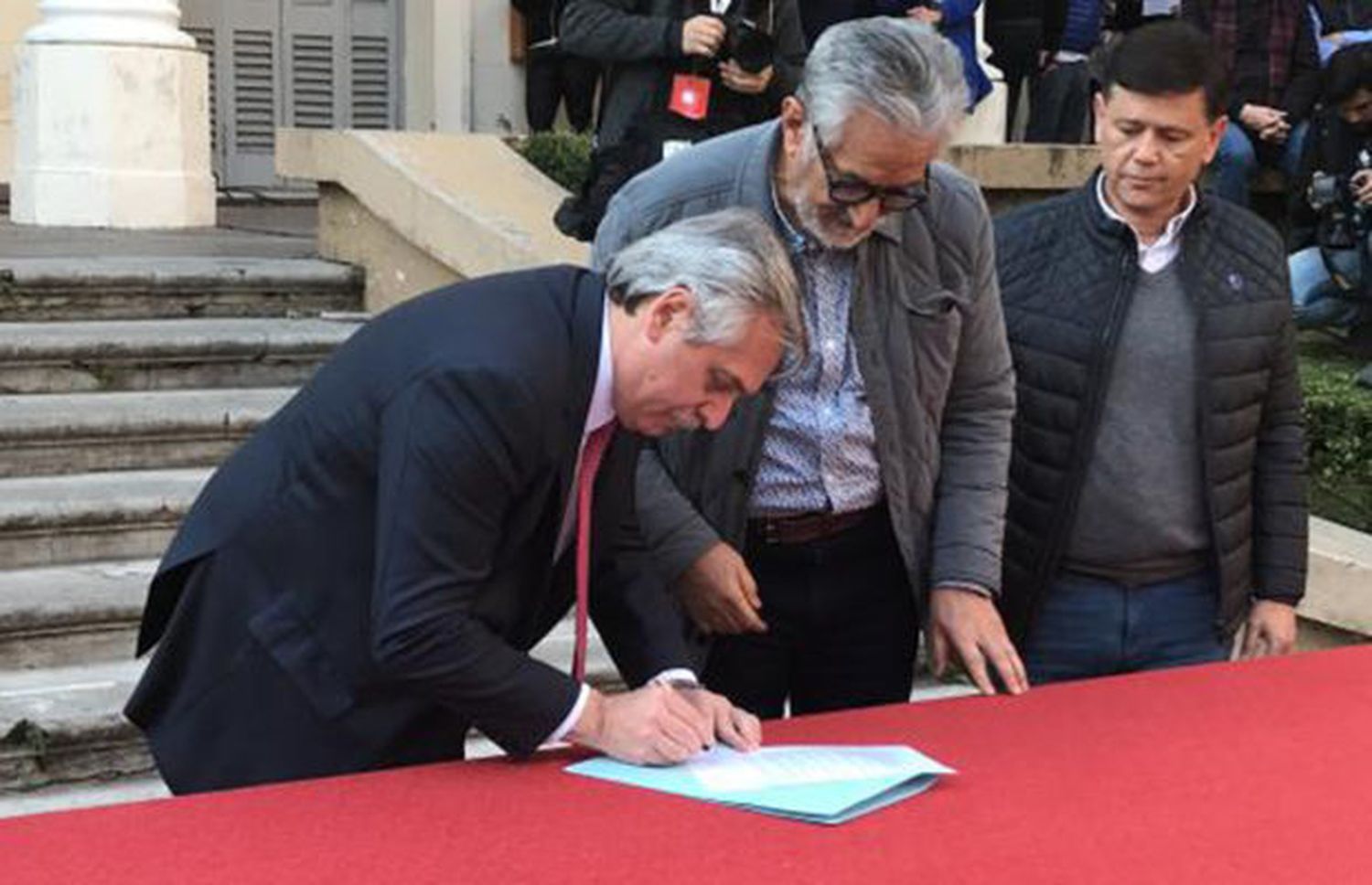 Alberto Fernández visita San Luis por primera vez desde que es Presidente