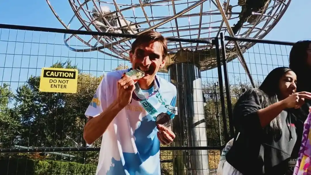 Hoffman fue mundialista el 2 de noviembre en Nueva York.