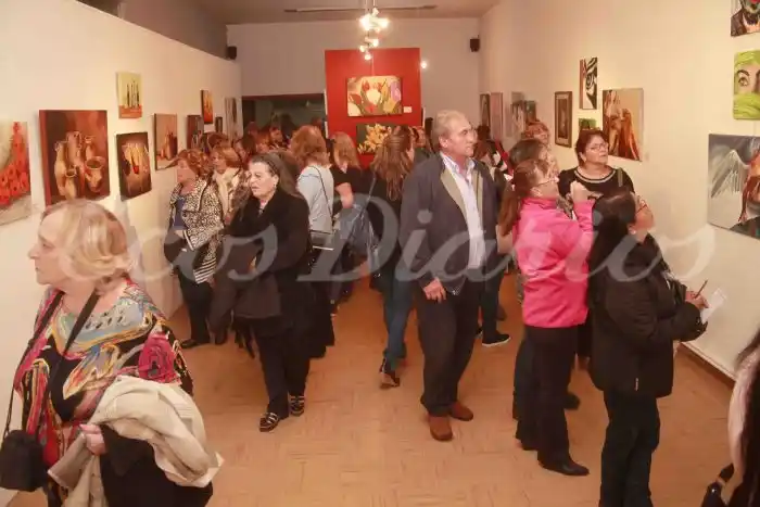 Se inauguró la exposición del taller “Las Margaritas”