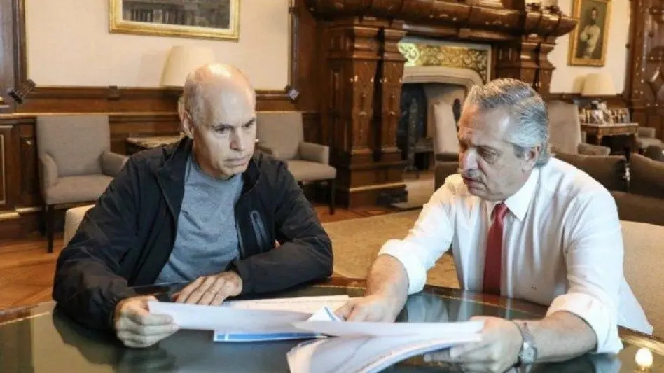 Inminente reunión entre Alberto Fernández y Horacio Rodríguez Larreta por la suba de contagios