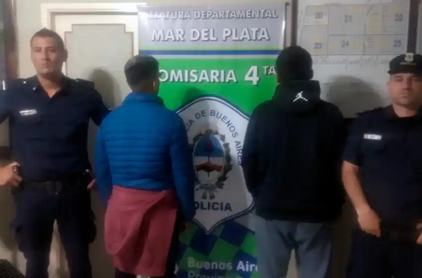 Dos detenidos por golpear y asaltar a una mujer