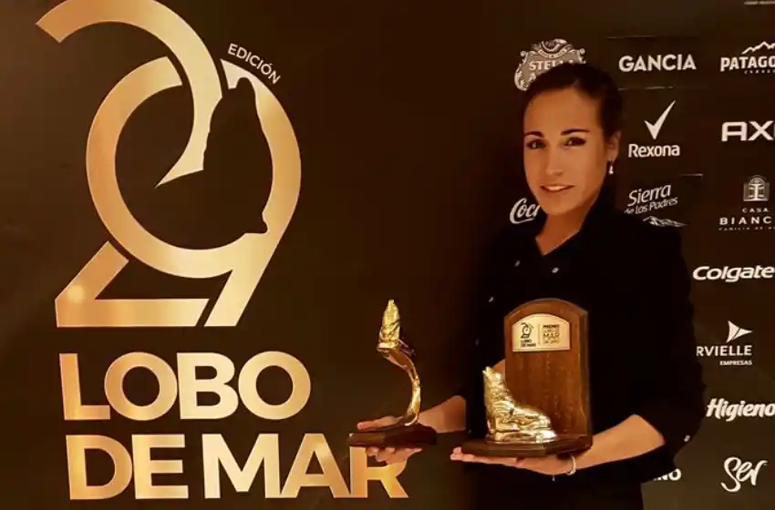 Belén Casetta se llevó el premio Lobo de Mar de Oro